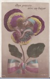 bnk cp Franta - Felicitare patriotica - WWI - necirculata