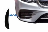 Ornamente bara fata flapsuri Mercedes E-Class W213 S213 C238 A238 E43 E53 Design Negre Performance AutoTuning, KITT