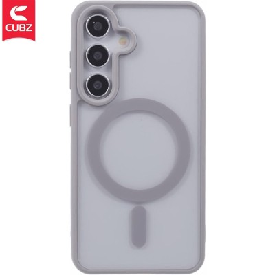 Husa Samsung S23 s911 Smoked Magsafe Gri foto