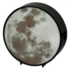Lampa LED, Model Luna, Lumina Multicolor, Diametru 15 cm, Baterii AA