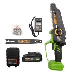 PKA46 Mini fierastrau pe acumulator PROCRAFT 2 x acumulatori 20V / 2Ah, 1 x incarcator Innovative ReliableTools foto