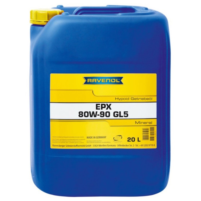 Ulei transmisie Ravenol EPX 80W90 GL5 20 litri