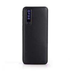 Baterie ,Externa 20000 mAh, cu 3 USB-uri,cu Lanterna si Cablu foto