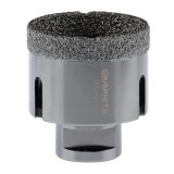 Carota diamantata 55 mm cu filet M14 pentru gresie, faianta si piatra
