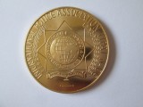 Cumpara ieftin Rara! Medalie placată aur International Police Association/Gablitz 800 ani 1994, Europa