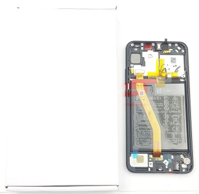 LCD+Touchscreen cu Rama Huawei P Smart + / P Smart Plus BLACK Original HUAWEI foto