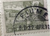 Timbre Fiume Interbelica TMB1RAR 10 cor