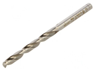 Burghiu Metal 6.2mm HSS-Co 101mm foto