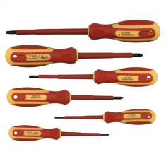 Set de șurubelnițe Strend Pro SD0104, VDE 6 piese, plate + Phillips, electrician, 1000V