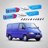 Cumpara ieftin Ștergătoare Ford Transit MK5 VE83 Van 1994-2000 | Set Față Flat Premium &ndash; TeamCar&reg;