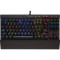 Tastatura gaming mecanica Corsair K65 LUX Compact RGB LED Cherry MX Red Layout US Black