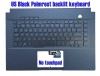 Carcasa superioara cu tastatura palmrest Laptop Gaming, Asus, ROG Zephyrus M 13N1-8FA0631, 13NR01V0AM0101, 90NR02E1-R31US0, 90NR02E1-R31UI0, iluminata