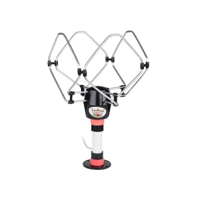 Antena pentru camping Korona, receptie TV si radio FM, alimentare 12V Antena pentru camping Korona, receptie TV si radio FM, alimentare 12V