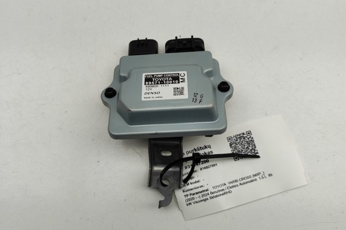 Unitate de control pompa de combustibil TOYOTA YARIS CROSS MXP_ 2024 OEM: 89571-10010,499800-1111 | 31547200