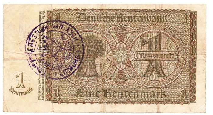 Germania 1 Mark 1937 P-137b Timbru de razboi Waffen SS Seria 6912927
