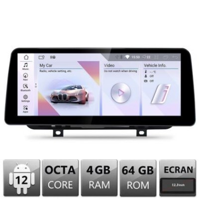 Navigatie BMW Seria 2 F22 F45 2012-2015 EVO Android ecran 10.25&amp;quot; 4+64 4G BT CarStore Technology foto