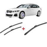 Cumpara ieftin Set 3 stergatoare BMW Seria 3 Touring Van (G21) 2019 - 2022, pentru parbriz si luneta, Bosch Aerotwin