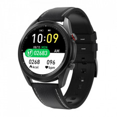 Ceas smartwatch DT91, 1.28 inch IPS HD, multi sport, apel bluetooth 5.0,curea foto