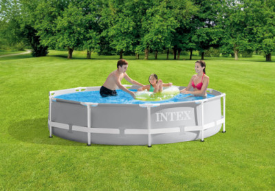 Piscina cu cadru metal premium, Intex Prism Frame, 3,05m x 76cm, 26700NP foto