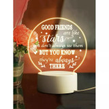 Lampa Decorativa 3D Good Friends - 9.7 x 14 x 16.8 cm