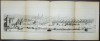 VUE PANORAMIQUE DU BOURG ET FAUBOURG SAINT - GERMAIN , GRAVURA de Ate . GUILLAUMOT PERE , SEC. XIX