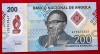 Angola 200 Kwanzas 2020 polimer UNC necirculata **