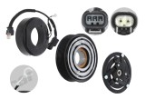 Ambreiaj compresor AC Honda Civic 20, CR-V 2022; compresor tip Mahle 6CVC140E, diametru fulie 110mm, 7 nervuri; 3885AN-A010; 3885AA-A02; 3885AN-A02;