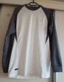 Bluza Nike barbati sport alba cu gri