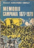 Memorii Campania 1877-1878 Alexandru Cernatoni Editura Militara 1976 Carti Vechi Istorie Romana