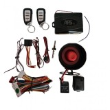 Alarma auto cu inchidere centralizata, 2 telecomenzi cu 4 butoane EG-D39