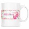 Cana alba personalizata &quot;Mama loading, viitoare mamica&quot;, INOVATIX&reg;. 330ml
