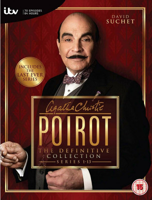 Film Serial Agatha Christies Hercule Poirot - Seasons 1-13 DVD Colectia Completa foto