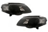 Faruri VW Passat B6 3C Limousine Variant (03.2005-2010) Negru Performance AutoTuning, KITT Lightning