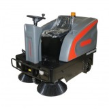 Masina de maturat stradala cu aspirare 48V/80Ah, 2.2kW, latime maturare 1380mm, cos colectare 120L, productivitate 8000 mp/h