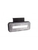 Lampa semnalizare led dreptunghiulara , alb 12-24V, Amio