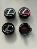 Capace Janta Lexus Negre 60/55mm Plastic, Set 4 Bucati