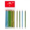 Creioane HB, Office Style, Set 12 Bucăți, Radieră, Multicolor