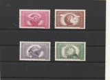 ROMANIA 1945 LP 186 CONFERINTA SINDICALA MONDIALA PARIS SERIE MNH