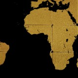 Cumpara ieftin Cub Rubik - Iconic - Travel: Globe Gold Effect | Iconicube