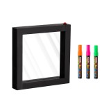 Lampa LED decorativa, Carioci Neon pentru mesaje, 23x23 cm, ATU-081797, Oem