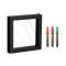 Lampa LED decorativa, Carioci Neon pentru mesaje, 23x23 cm, ATU-081797