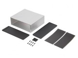 Carcasă Aluminiu IP65 cu Panou 160x191x68mm