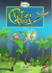 Literatura Adaptata Pt. Copii Peter Pan Engleza Express Publishing + 2xCD foto