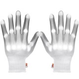 Manusi LED pentru adulti, Linomag&reg;, 3 moduri de iluminare, Efect radiografie, Alb