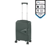 TraveLux Endure valiză de cabină cu hard top 55x40x20 cm verde &icirc;nchis