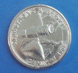 M3C1 70 - Jeton de colectie - SHEL - ARMSTRONG&amp;SCOTT - GEMINI 8 - 1966