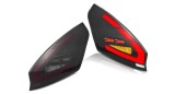 Set lampi spate, stopuri Ford Fiesta 01.2017, Fiesta 09.2013, Hatchback, spate, stanga+dreapta, indicator dinamic; cu animatii; LED; fumuriu; Tuning;