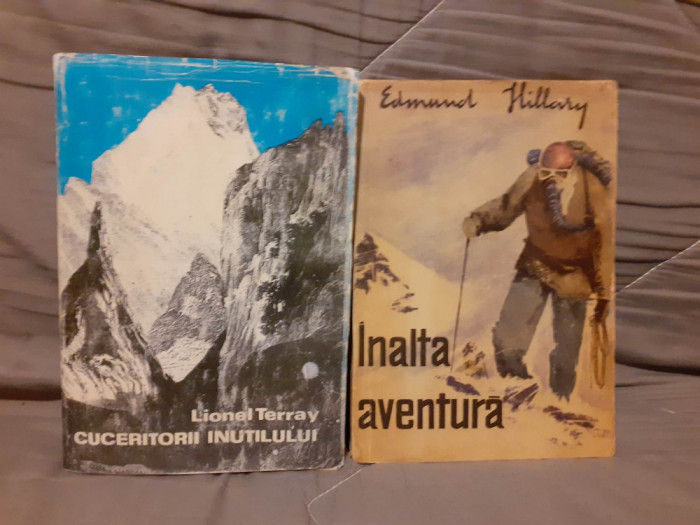 CUCERITORII INUTILULUI/INALTA AVENTURA-LIONEL TERRAY/EDMUND HILLARY (2 VOL)