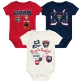 Florida Panthers body de copii Littlest Player 3Pk Creeper Se - Bebeluș 6&ndash;9 luni