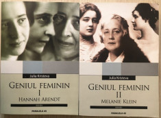 Geniul feminin - Julia Kristeva (2 volume) foto